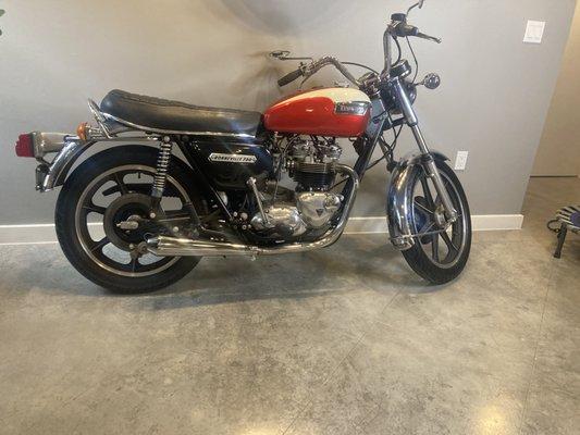 1978 Triumph Bonneville. Full restoration.