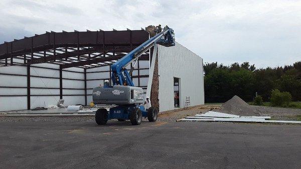 Clarksville airport hanger