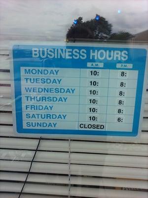 International Foods 
 Harrisonburg Va 
 Business Hours