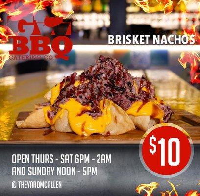 Brisket Nachos Special