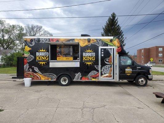 The new Burrito King truck!