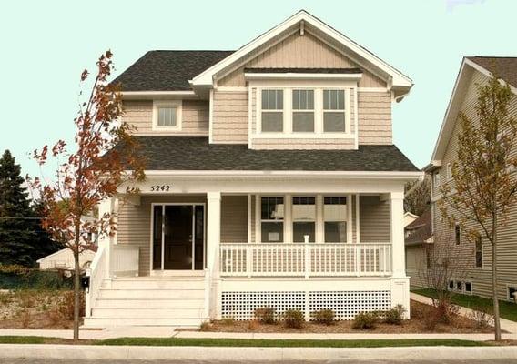 Single Family Homes on a Forest Preserve in Chicago