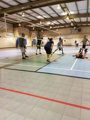 Open gym volleyball on Sundays