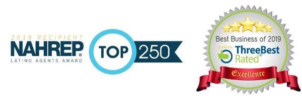 Ranked Top 250 Latino Realtors in the Nation