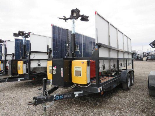 DC Solar - Mobile Solar Generator Trailer