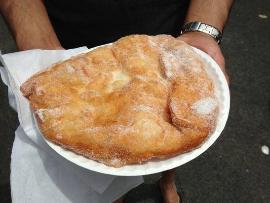 No zeppoles but they have fried dough