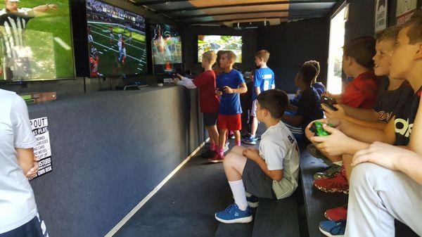 GAME ON MOBILE GAMING TRUCK