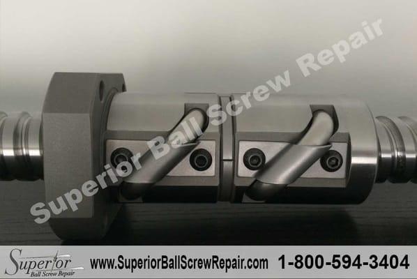 At Superior Ball Screw Repair Services we offer a 1 year warranty on all of our ball screw repair services and parts. 1-800-594-3404