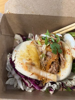 Pork bao buns