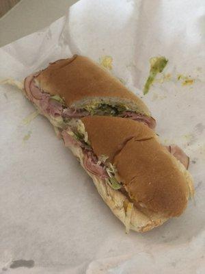 Ham - Cheese sub