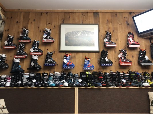 Stratton areas #1 ski boot fitter.