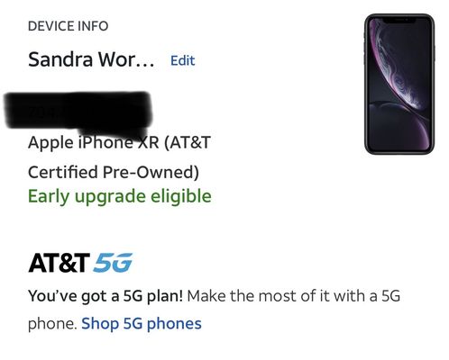 How is it you NEED TO "upgrade" my plan to 5G when I have it already?