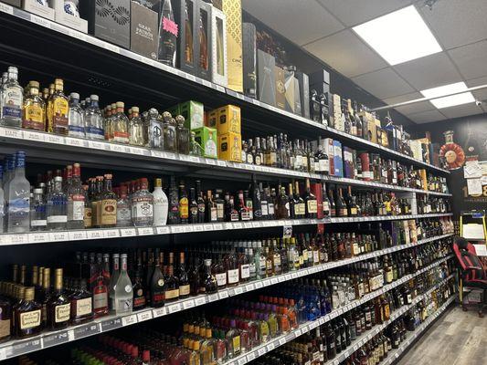 variety of liquor