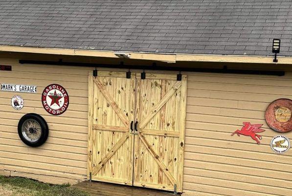 Custom barn doors