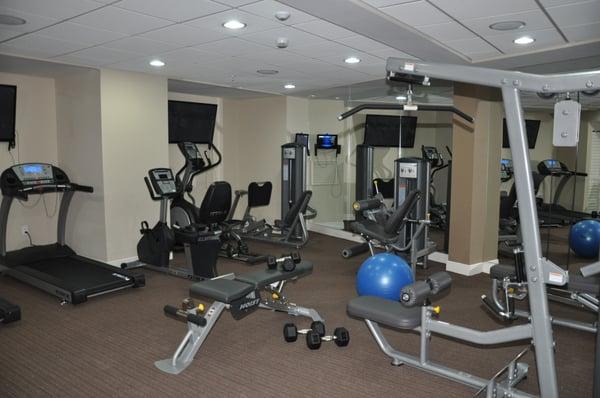 Fully equipped fitness center for the work out enthusiast.