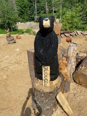 Carved Bear