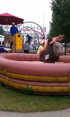 Stop by the mechanical bull... LOL! ;)