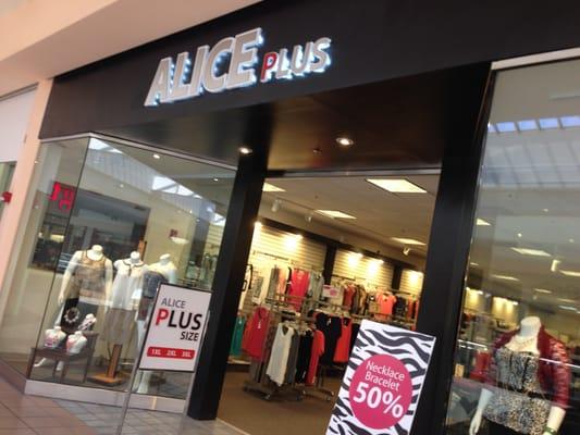 Alice Plus Store Front, Newpark Mall, Newark, CA.