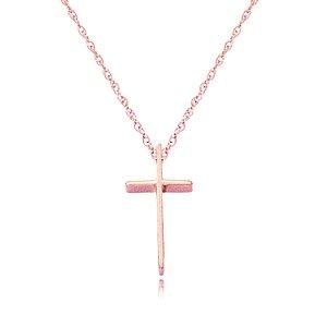 Rose Gold Cross