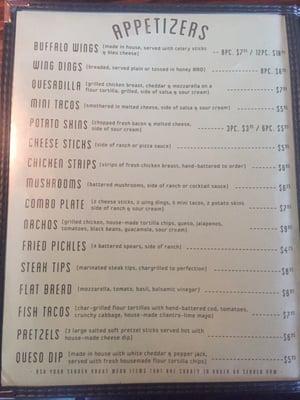 Photos of the menu, since i couldnt find it anywhere online