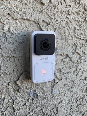 Wifi doorbell install