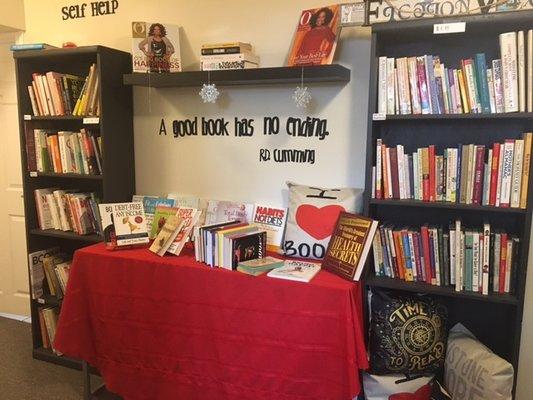 Self-Help and special display table