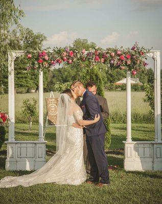 Our Classic Rustic Front Porch Makes For A Gorgeous Backdrop For A Wedding