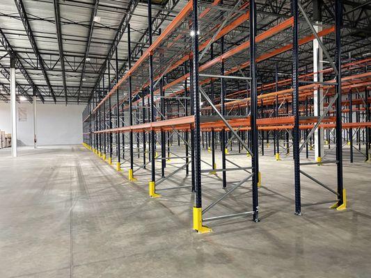 Interlake Mecalux Pallet Rack in a Warehouse