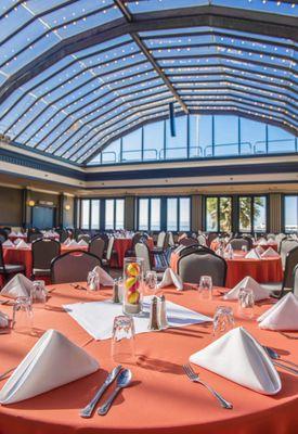 Sun Room with ocean views  at the Boardwalk's Cocoanut Grove