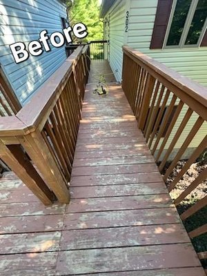 My deck before