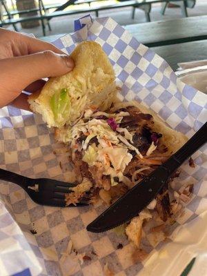 Jerk Pork Sandwich