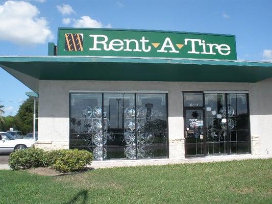 Rent A Tire Outside