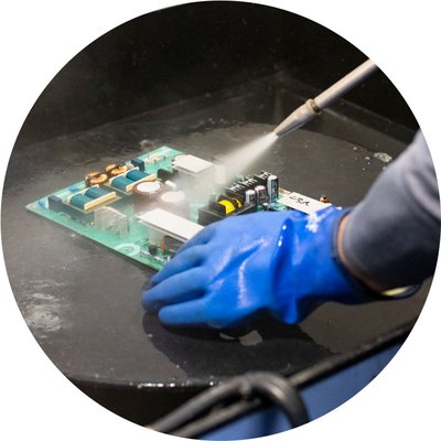 Professional & Certified Electronic cleaning of electrical components