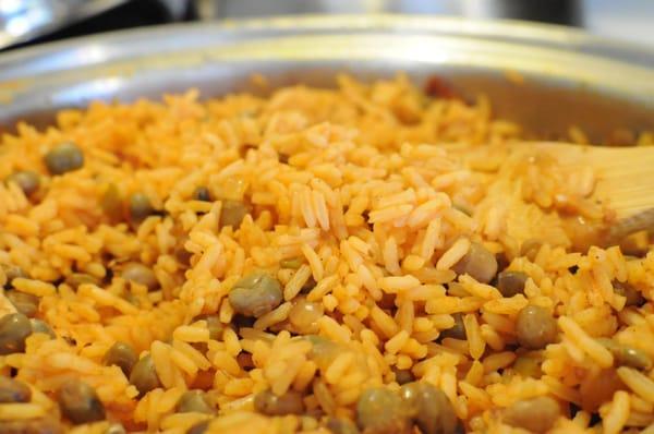 A Puerto Rican traditional rice dish. Made with a combination of spices and herbs.