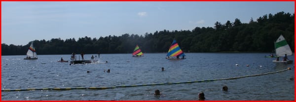 Sailing at the watefront