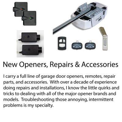 New Garage Door Opener Installations