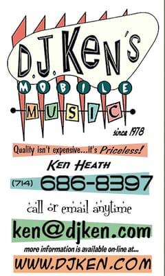 DJKens Business Card