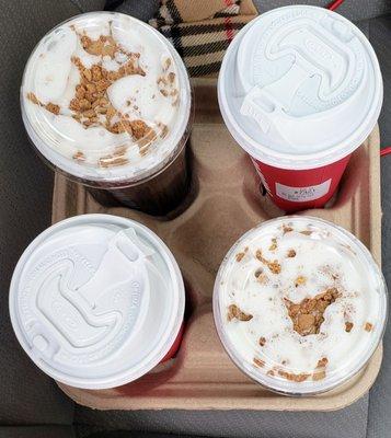 Cold Brews and Coffees at Dunkin Howell South