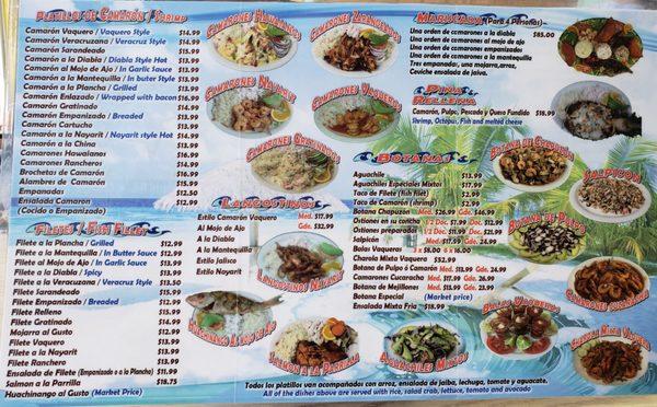 Menu Back