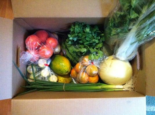 Mr. Cobb produce box