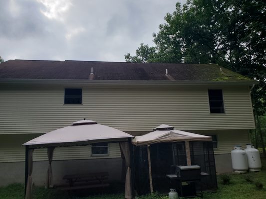 Roof needed to be done, It had a lot of mold and leaked around venting pipes.