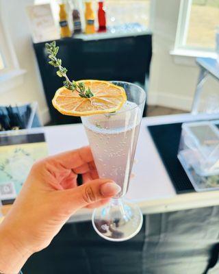 Signature Lavender Thyme Mimosa from recent event