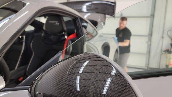 GT3RS Weissach paint protection film