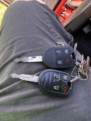 Automotive key duplication