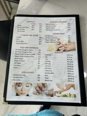 Service Menu