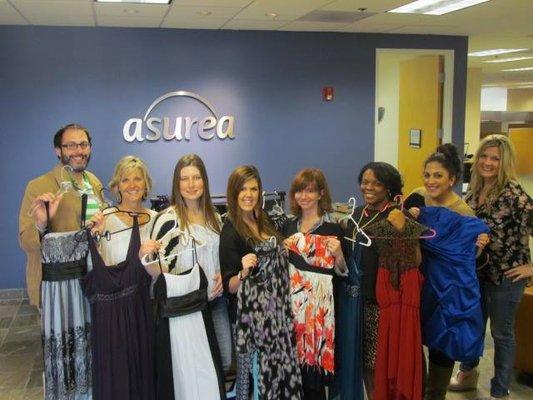 Asurea Participates in the What a Dress event in Sacramento, CA.