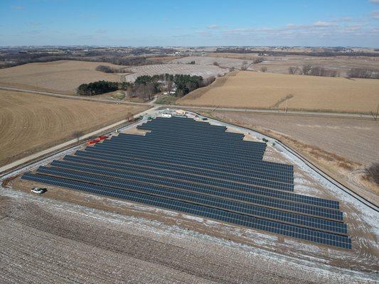 SunShare's ZumbroSun Community Solar Garden in Zumbro Falls, MN