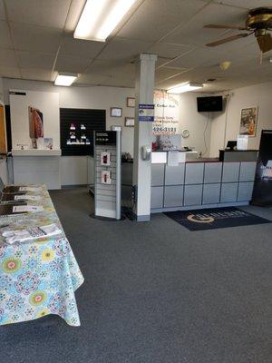 Show room. Stop in for your next Verizon smartphone or computer