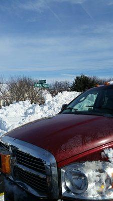 Snow Plowing last Winter