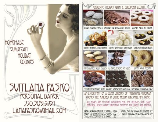 FLYER: Custom Cookies/Lana